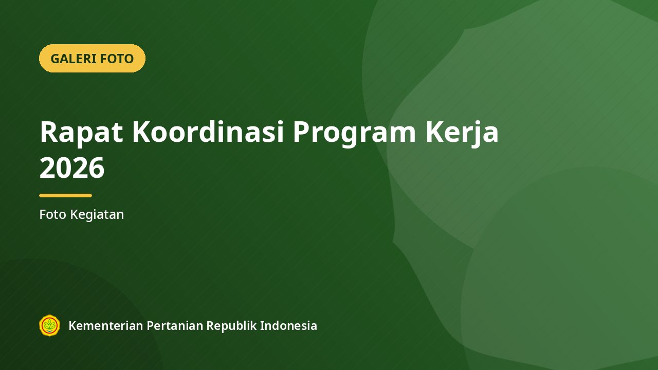 Rapat Koordinasi Program Kerja 2026