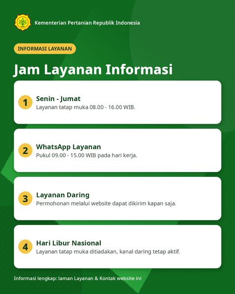 Jam Layanan Informasi
