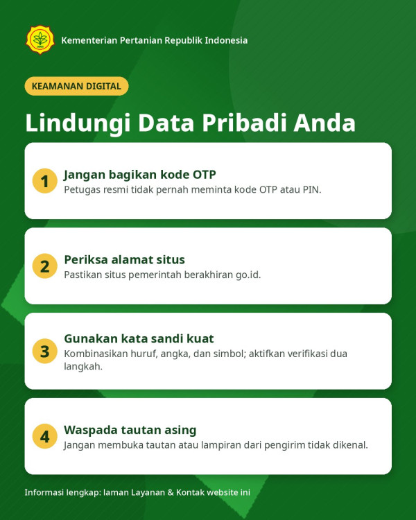 Lindungi Data Pribadi Anda