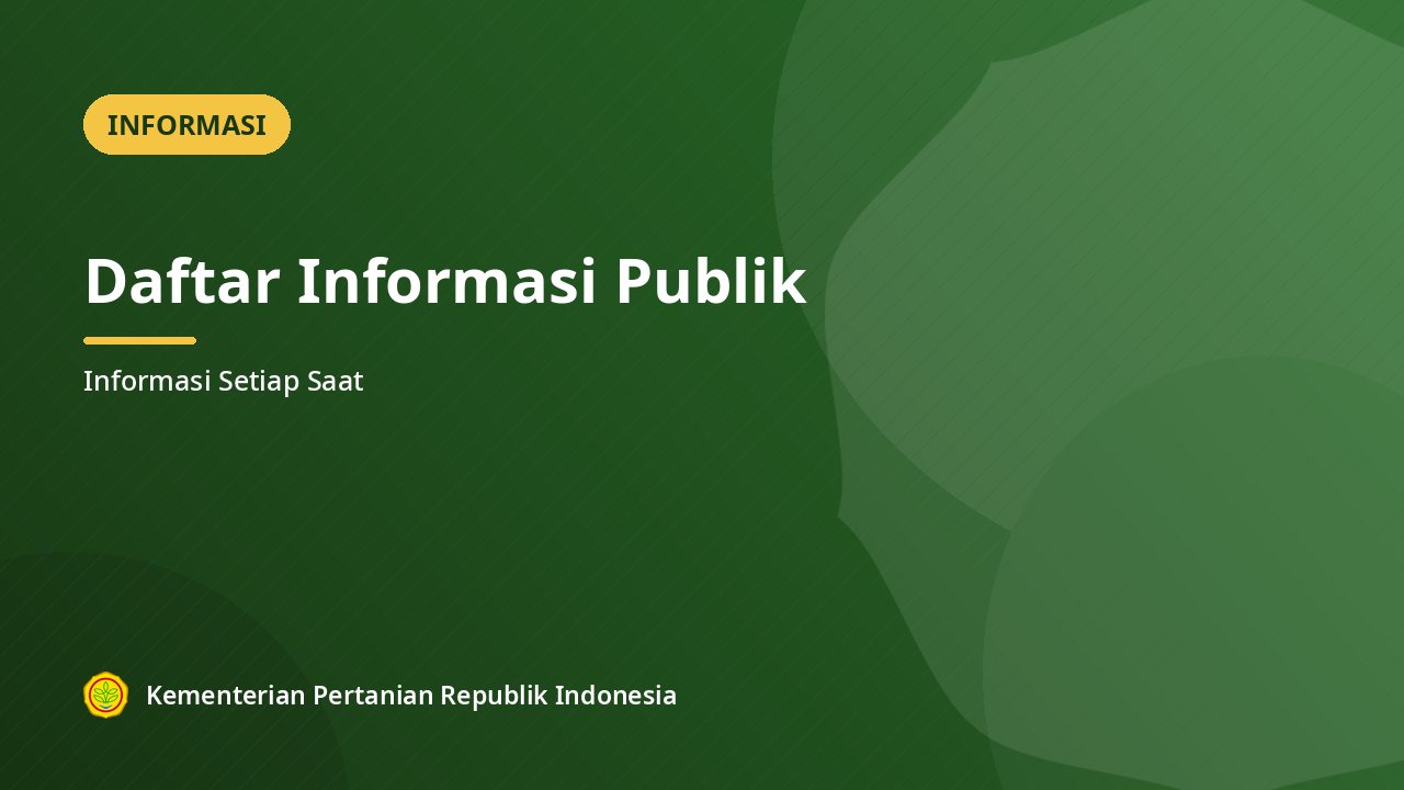 Daftar Informasi Publik