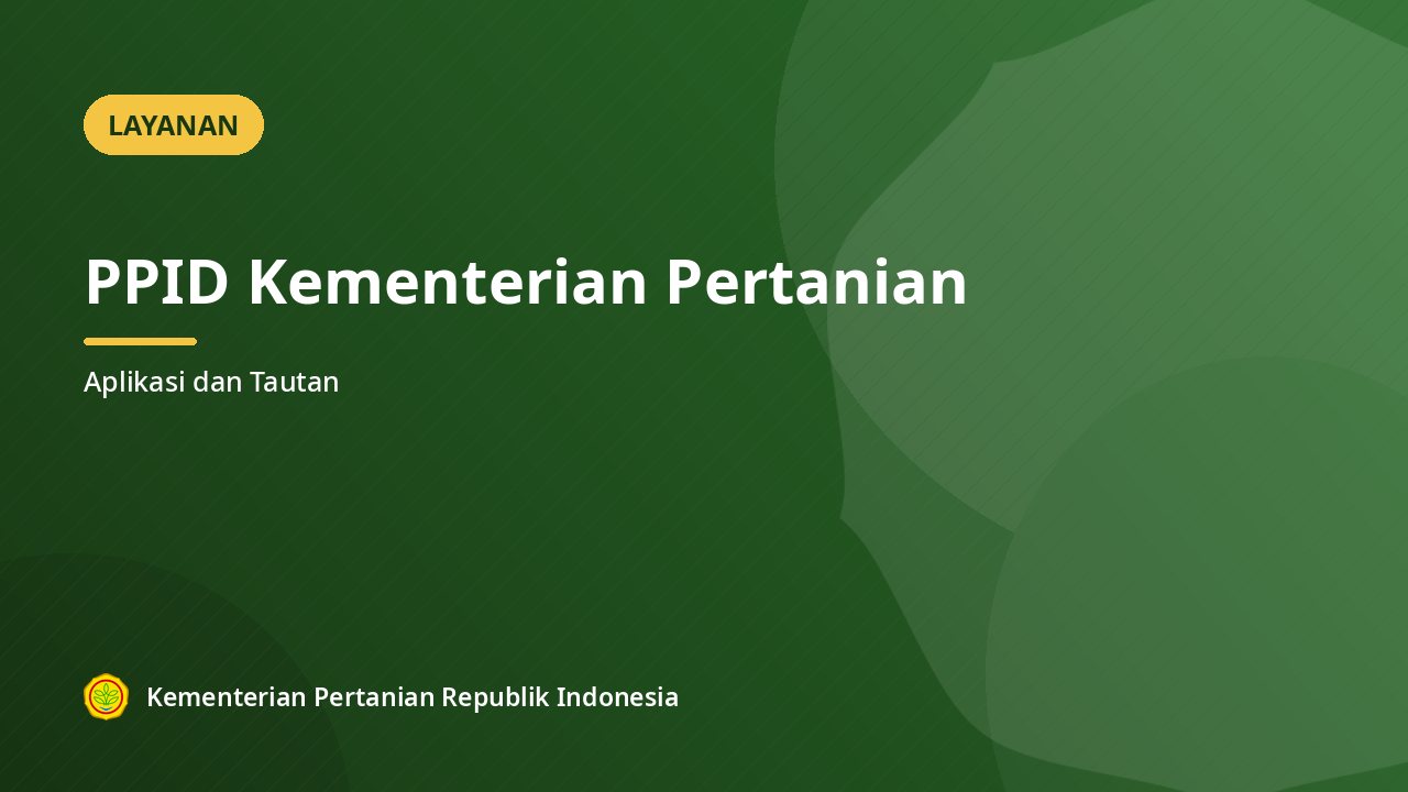 PPID Kementerian Pertanian