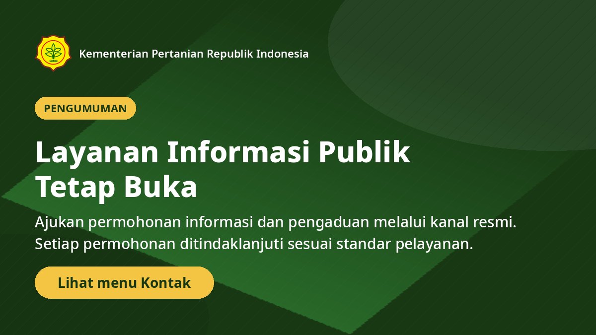 Layanan Informasi Publik Tetap Buka